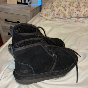 UGG Kids Black Neumel Boots